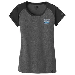 New Era Legacy Blend Varsity Tee - Ladies' - Embroidered