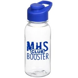 Clear Impact Cadet Bottle with Flip Carry Lid - 18 oz.