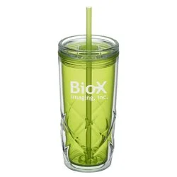 Refresh Simplex Tumbler with Straw - 16 oz. - 24 hr