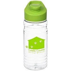 Clear Impact Line Up Bottle with Flip Carry Lid - 20 oz.