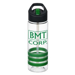 Bright Bandit Bottle with Two-Tone Flip Straw Lid - 24 oz.