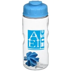 Clear Impact Mini Mountain Bottle with Flip Lid - 22 oz. - Shaker