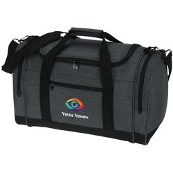 4imprint Heathered Leisure Duffel - Full Color