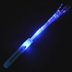 Flashing Fiber Optic Wand