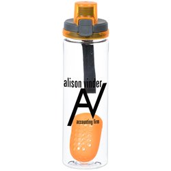 On The Go Bottle with Locking Lid - 22 oz. - Floating Infuser