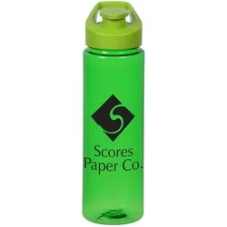 Colorful Bottle with Flip Lid - 24 oz.