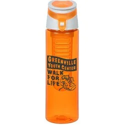 Colorful Bottle with Trendy Lid - 24 oz. - Infuser