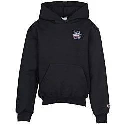 Champion Powerblend Hoodie - Youth - Embroidered