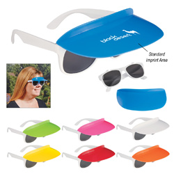 Two-Tone Visor Sunglasses  Main Image