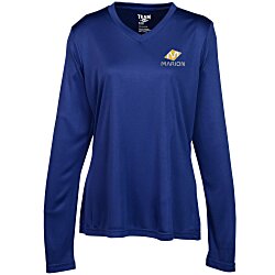 Zone Performance Long Sleeve Tee - Ladies' - Embroidered