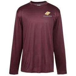 Zone Performance Long Sleeve Tee - Men's - Embroidered