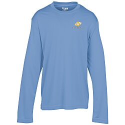Zone Performance Long Sleeve Tee - Youth - Embroidered