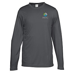 Cool & Dry Basic Performance Long Sleeve Tee - Men's - Embroidered