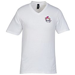 Ultimate V-Neck T-Shirt - Men's - White - Embroidered