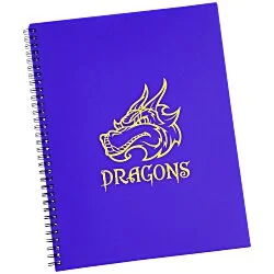 Large Narrow Ruled Spiral Notebook