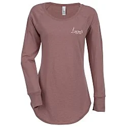 Optimal Tri-Blend Long Sleeve T-Shirt - Ladies' - Screen