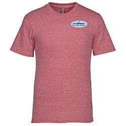 Soft Tri-Blend Jersey T-Shirt - Embroidered