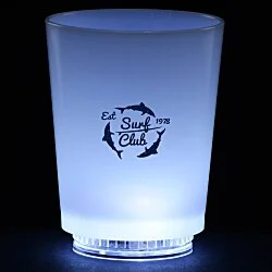 Light-Up Frosted Glass - 11 oz. - Solid