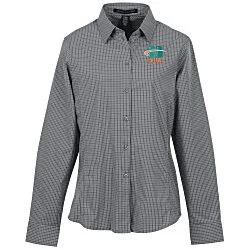 CrownLux Performance Mini Check Shirt - Ladies'