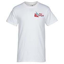 Gildan Hammer T-Shirt - White - Embroidered