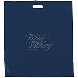 Recyclable Reinforced Handle Plastic Bag - 22" x 20"