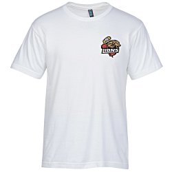 Perfect Weight Crew Tee - Men's - White - Embroidered