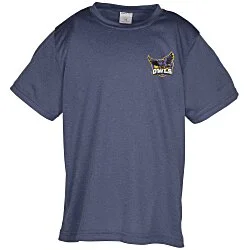 Heather Challenger Tee - Youth - Embroidered