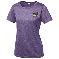 Heather Challenger Tee - Ladies' - Embroidered