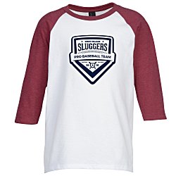 Ultimate Raglan 3/4 Sleeve Tee - Youth - Screen