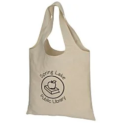 Take Home 5 oz. Cotton Shopper Tote - 24 hr