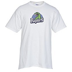 Jerzees Dri-Power 50/50 T-Shirt - Men's - White - Full Color