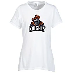 Optimal Tri-Blend T-Shirt - Ladies' - White - Full Color