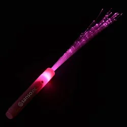 Flashing Fiber Optic Wand - 24 hr