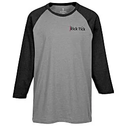 Dakota 3/4 Sleeve Baseball Tee - Men's - 24 hr