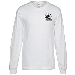 Gildan Hammer LS T-Shirt - White - Screen