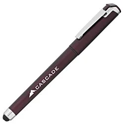 Cali Soft Touch Stylus Gel Pen - Metallic