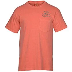 Comfort Colors Garment-Dyed 6.1 oz. Pocket T-Shirt - Screen