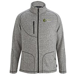 Sweater Knit Fleece Jacket - Men's - 24 hr