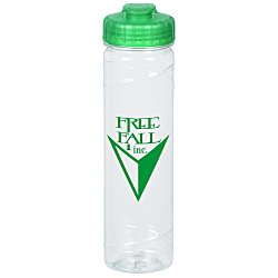 Refresh Cyclone Water Bottle with Flip Lid - 24 oz. - Clear - 24 hr