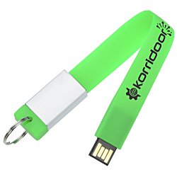 Loop USB Flash Drive Keychain - 1GB