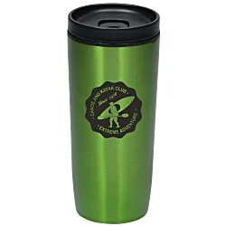 Custom Accent Stainless Travel Mug - 16 oz. - Colors