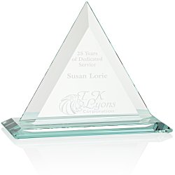Dresden Triangle Jade Award - 6"