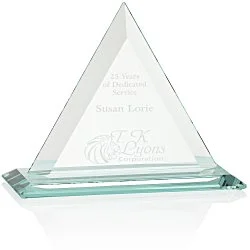 Dresden Triangle Jade Award - 6"