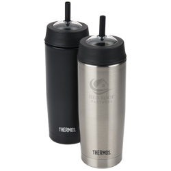 Thermos Cold Cup with Straw -16 Oz.  Main Image