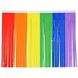 Celebration Fringe - 15" x 10' - Specialty - Rainbow