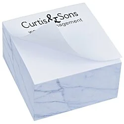 Post-it® Notes Cubes - 2-3/4" x 2-3/4" x 1-3/8" - Marble