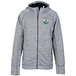 Odell Heather Knit Hooded Jacket - Men's
