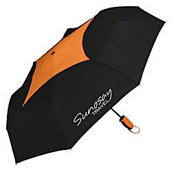 Diamond Top Folding Umbrella - 44" Arc