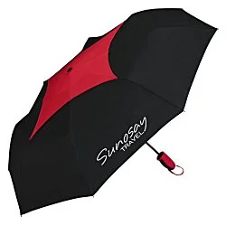 Diamond Top Folding Umbrella - 44" Arc