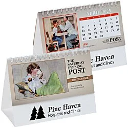 The Saturday Evening Post Norman Rockwell Desk Calendar